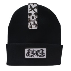 Painful clothing -  patch beanie