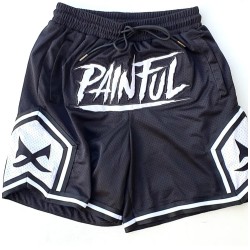 Painful Clothing - EDITION LIMITEE SHORT BASKET BRODE TRASH LOGO