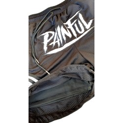 Painful clothing -  limited  EMBROIDERED basket short