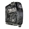 Painful clothing -  BLACK EMBROIDERED Satin jacket Painful