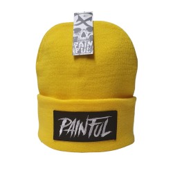 Embrodery patch beanie