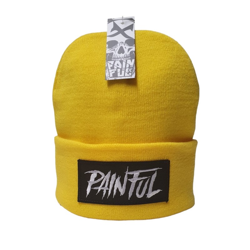 Painful clothing - BONNET Patch trash citron