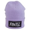 Painful clothing -  EMB lavender trash beanie