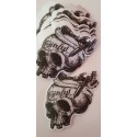Sticker Painful Tattoo skull