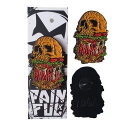 Painful clothing -  BURGER enamel pin