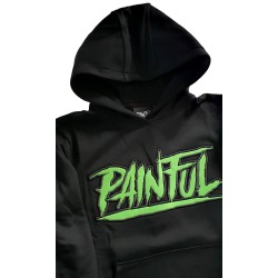 Painful clothing -  Black trash-premium-hoodie