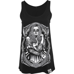 Painful clothing -   Lady Calavera woman tank