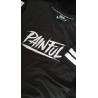 ROBE JERSEY MESH NOIR PAINFUL CLOTHING
