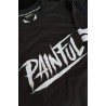 ROBE JERSEY MESH NOIR PAINFUL CLOTHING