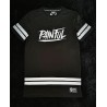 ROBE JERSEY MESH NOIR PAINFUL CLOTHING