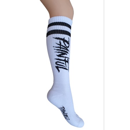 Painful clothing - knee high trash logo socks