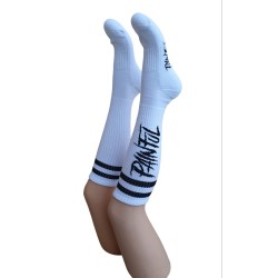 Painful clothing - knee high trash logo socks