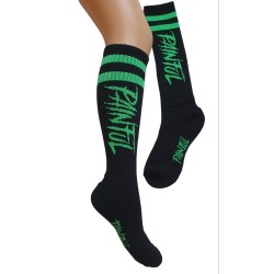 Painful Clothing - Chaussettes haute verte