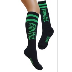 Painful clothing - green high socks