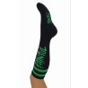 Painful clothing - green high socks