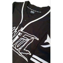 Chemise de baseball noire Painful clothing