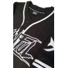 Painful clothing -  Black baseball jersey shirt