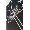 Painful clothing -  Black baseball jersey shirt