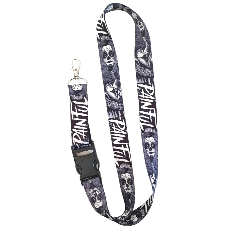 Painful clothing - Lady Calavera lanyard