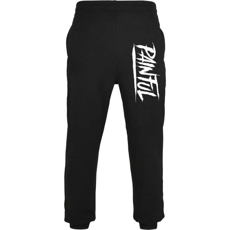 Painful clothing - Trash logo black Sweat pant