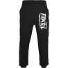 Painful clothing - Pantalon de jogging noir impression trash logo