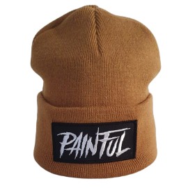 Painful clothing - BONNET Patch trash Caramel