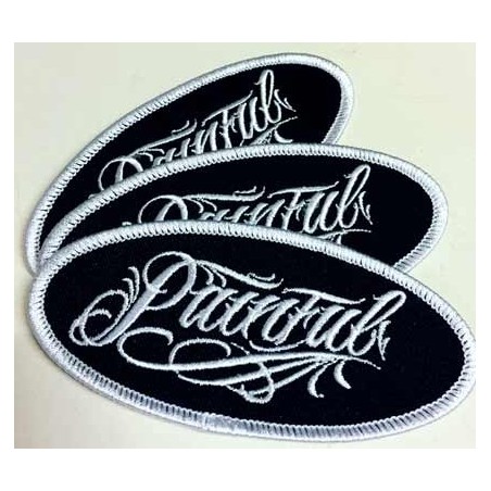 painful clothing logo patch