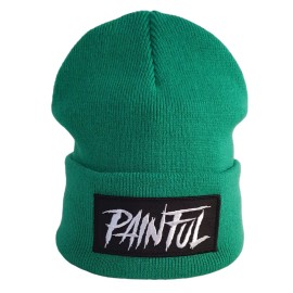 Painful clothing - BONNET Patch trash kelly green