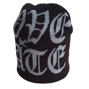 Bonnet Love Hate Noir