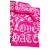 Love Hate Beanie Pink