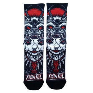 Wolfbeater crew socks