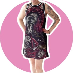 Flamingo dress