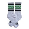 Chaussettes Crew white green