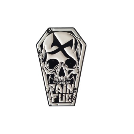 Painful clothing - PINS émaillé coffin skull