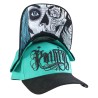 Halfskull baseball cap
