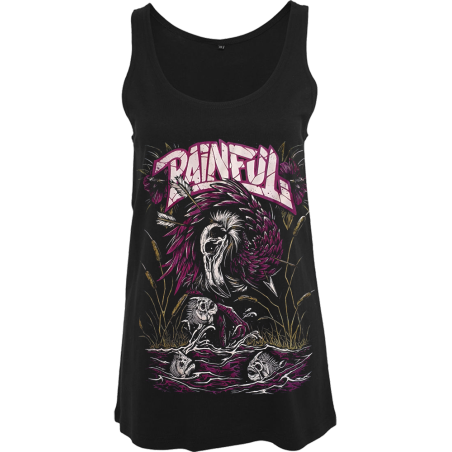 flamingo woman tank