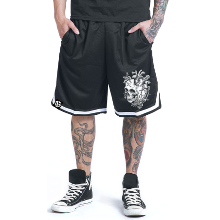 Basket short skull heart