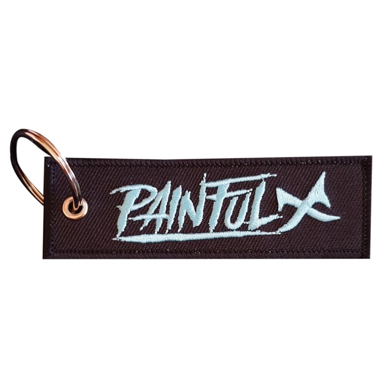 Painful clothing - Porte clefs brodé trash logo