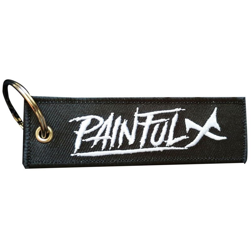 Painful clothing - Porte clefs brodé trash logo