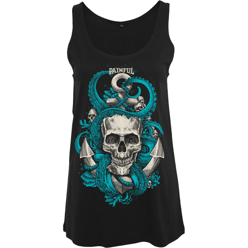 Painful clothing - Octoskull woman tank