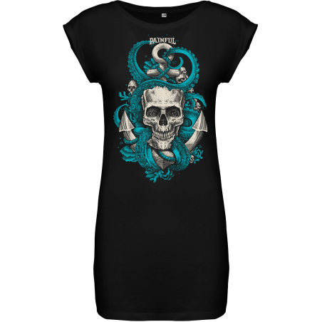 Painful Clothing - robe t shirt Octoskull