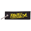 Painful embroidery keyring